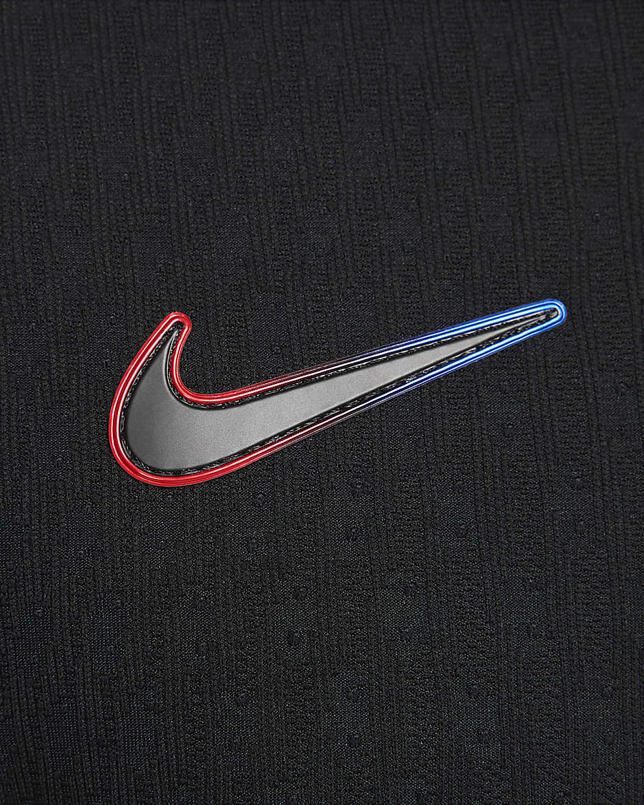 Maillot de foot authentique Nike Dri-FIT ADV FC Barcelona 2024/25 Match Extérieur pour homme - Noir/University Red/Hyper Royal/Noir