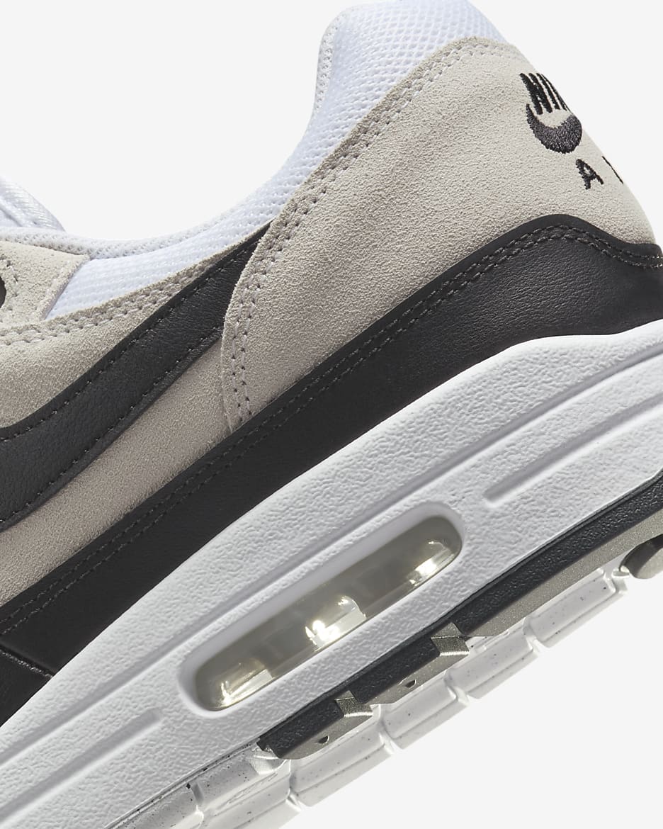 Nike Air Max 1 Essential Men's Shoes - White/Summit White/Black