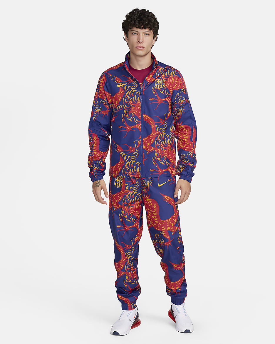 NIKE公式】FC バルセロナ メンズ ナイキ サッカー ウーブン トラック 