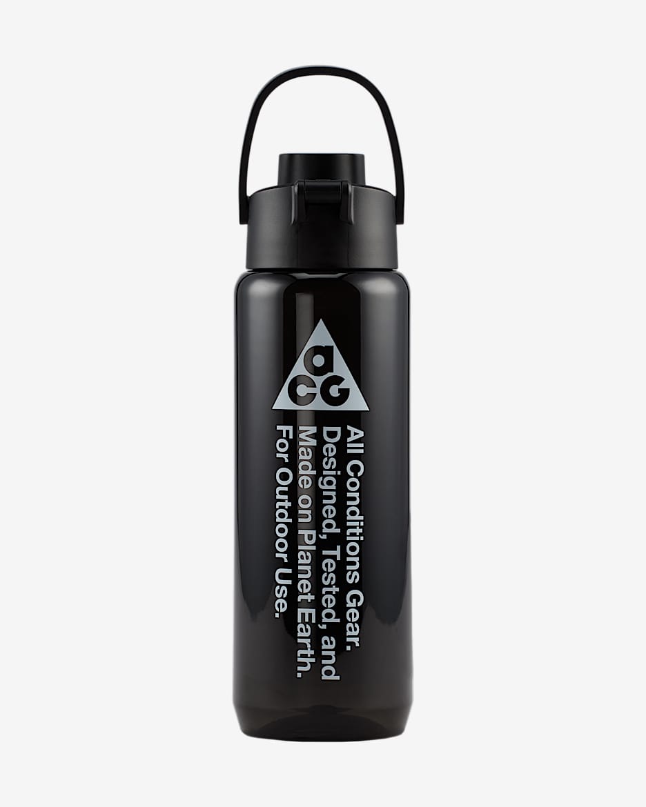 Botella Tritan Chug Nike Recharge (700 ml) - Negro