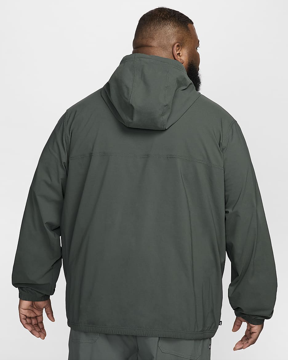 Veste anorak de skate Nike SB - Vintage Green/Oil Green