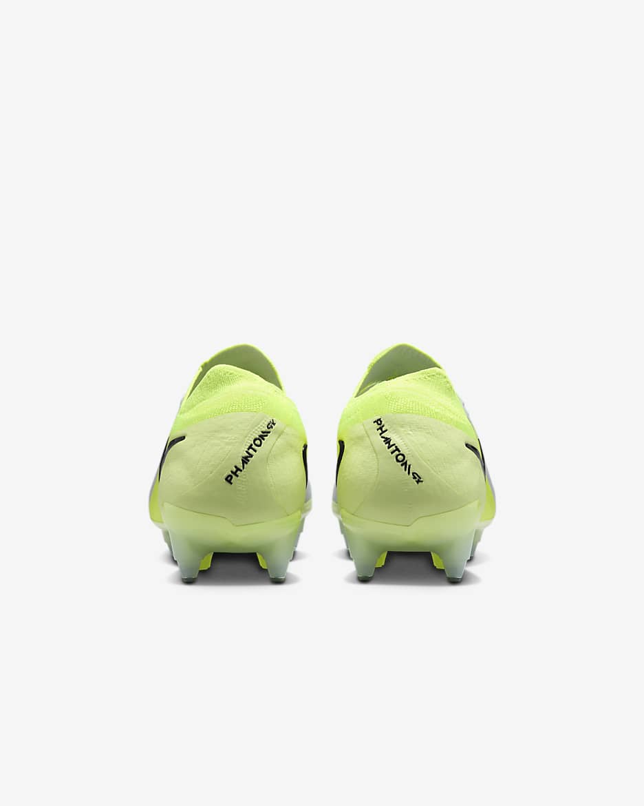 Nike Phantom GX 2 Elite SG Low-Top Football Boot - Metallic Silver/Volt/Black