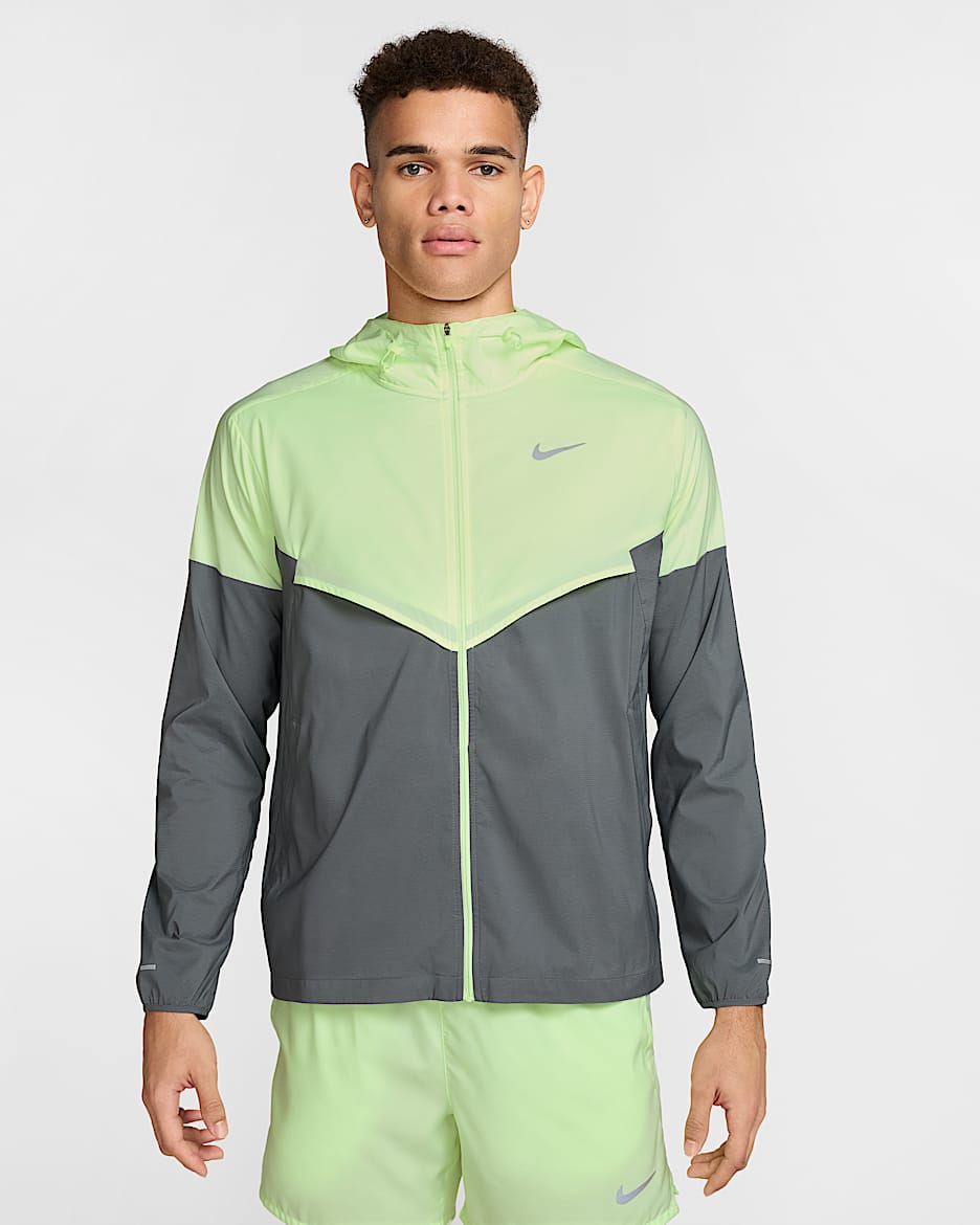 Nike Impossibly Light Windrunner Men's Running Jacket - Barely Volt/Barely Volt/Smoke Grey