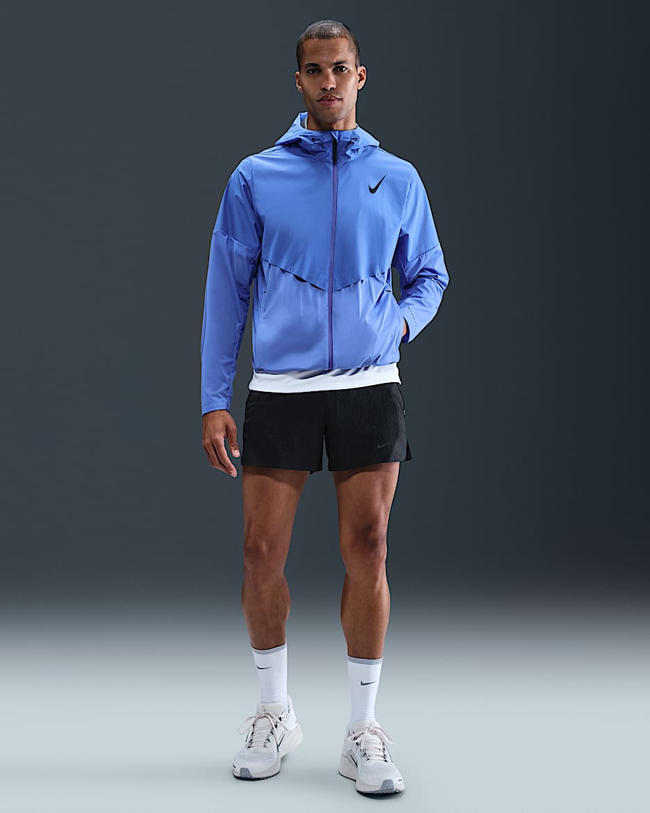 Nike Run Men's Dri-FIT ADV 12.5cm (approx.) Brief-Lined Running Shorts - Black/Black