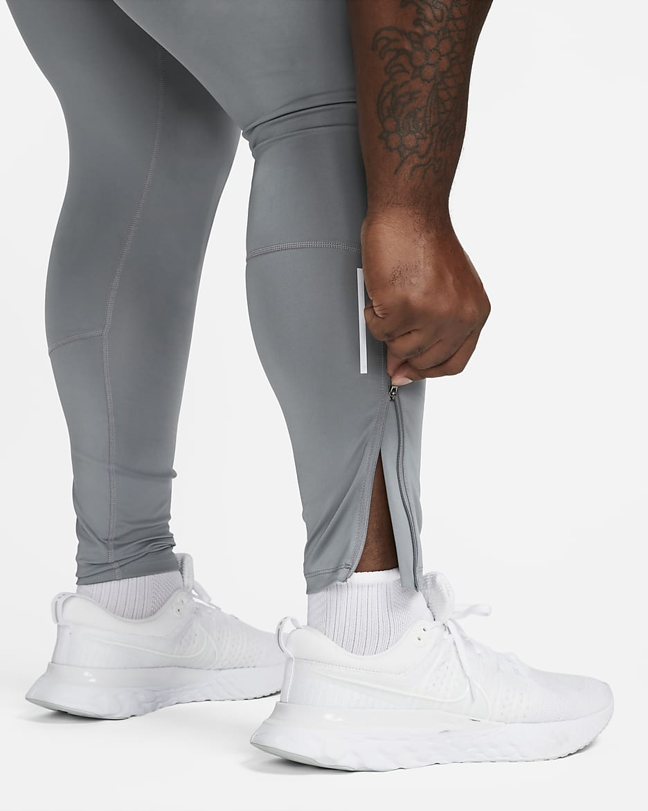 Mallas de running Dri-FIT para hombre Nike Challenger - Gris humo