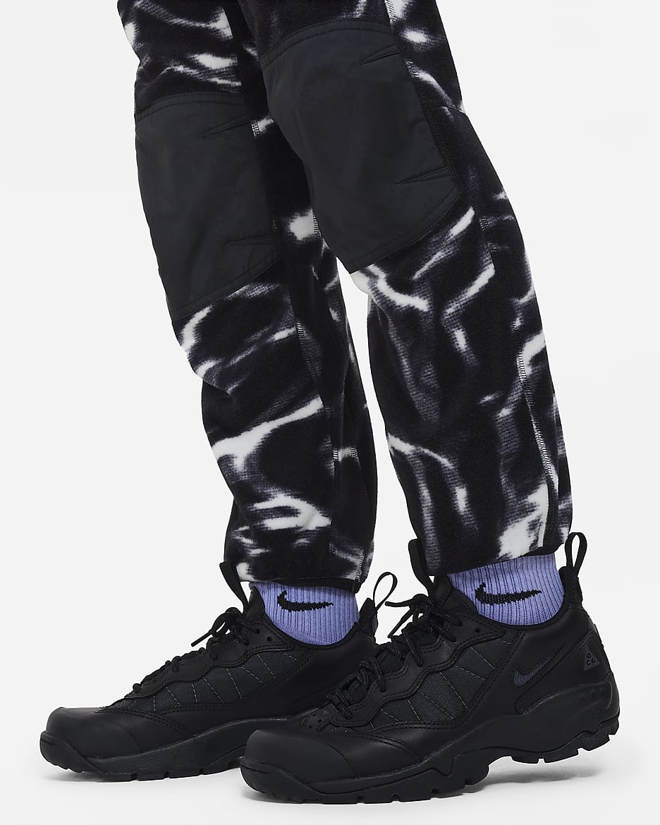 Pants para niños talla grande Nike ACG "Wolf Tree" - Negro/Blanco