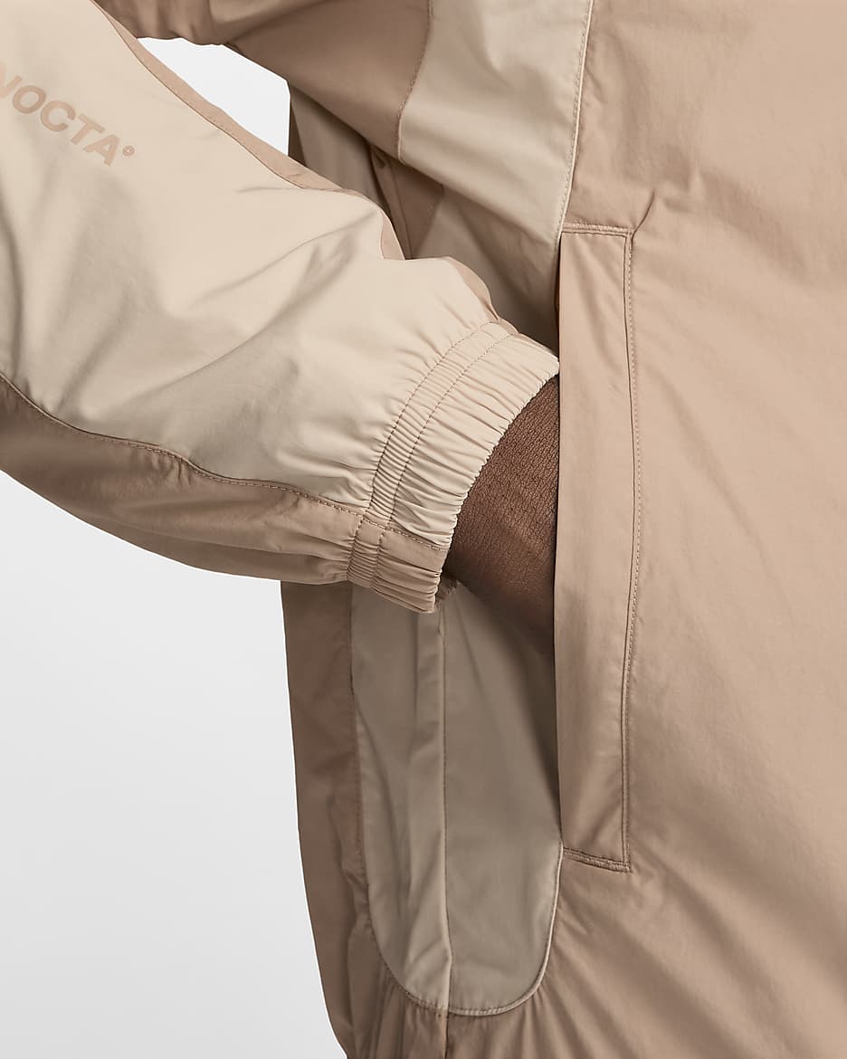 NOCTA Northstar Nylon Track Jacket - Hemp/Sanddrift/Sanddrift