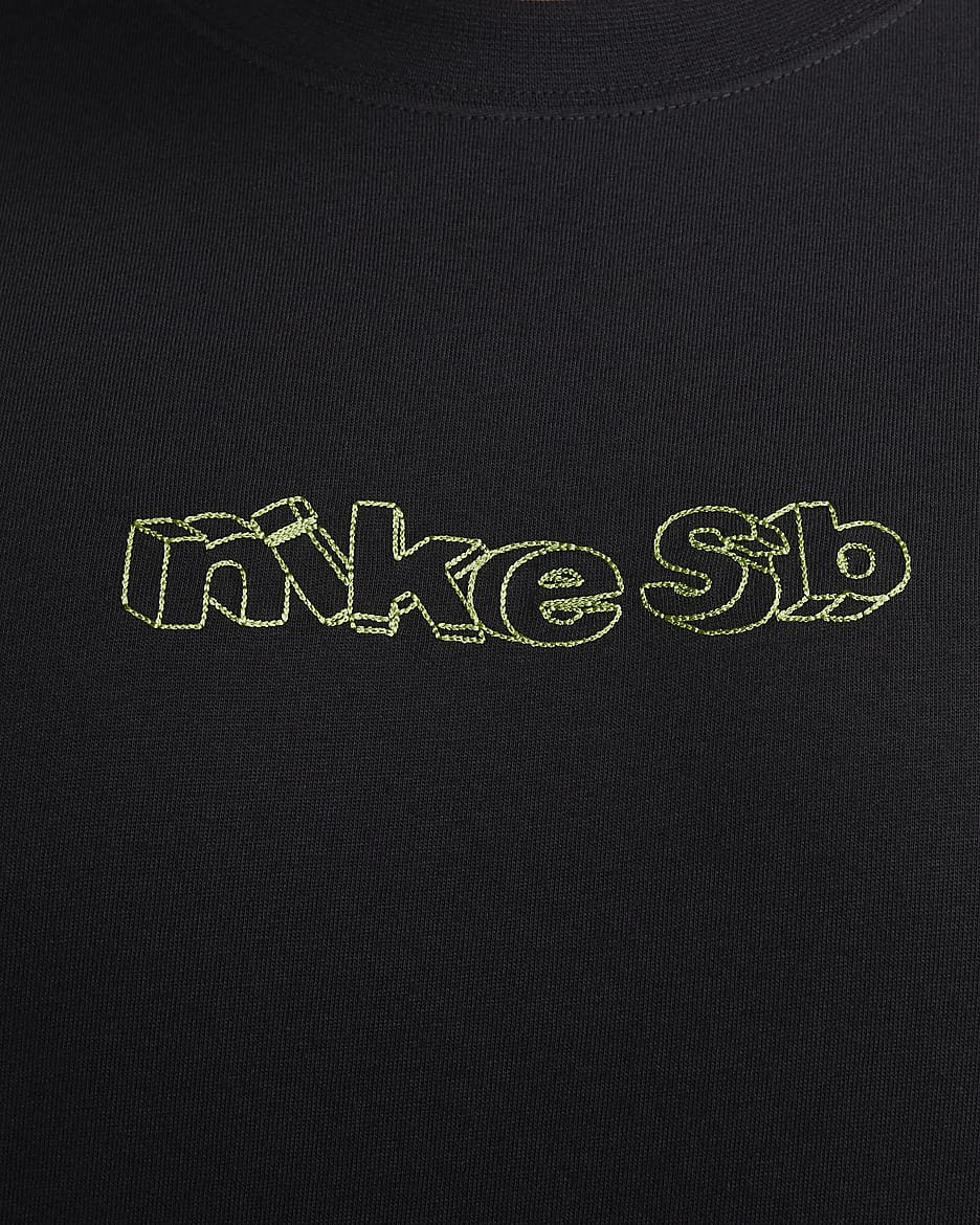 T-shirt da skate Nike SB Max90 - Nero