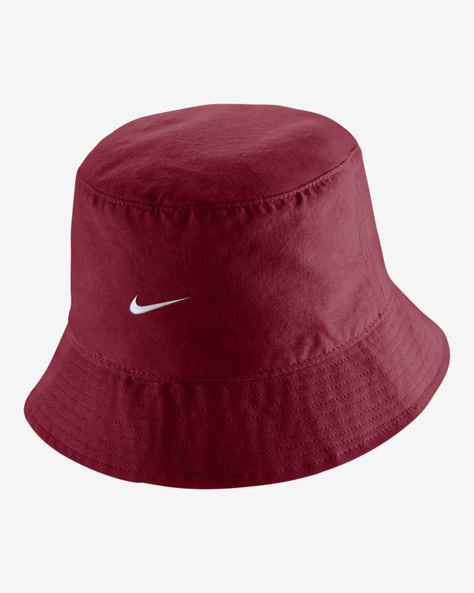 Alabama Nike College Bucket Hat - Team Crimson