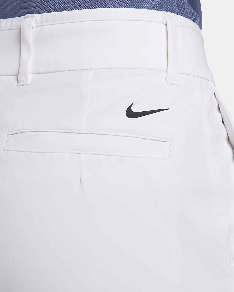 Calções de golfe de 13 cm Nike Dri-FIT Victory para mulher - Branco/Preto