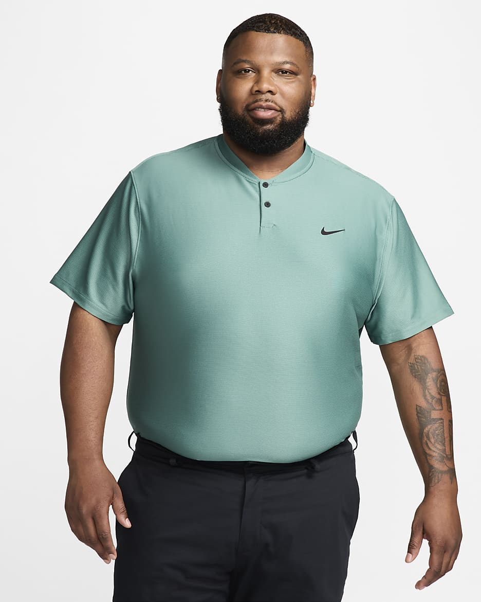 Nike Tour Dri-FIT Golf-Poloshirt für Herren - Bicoastal/Schwarz