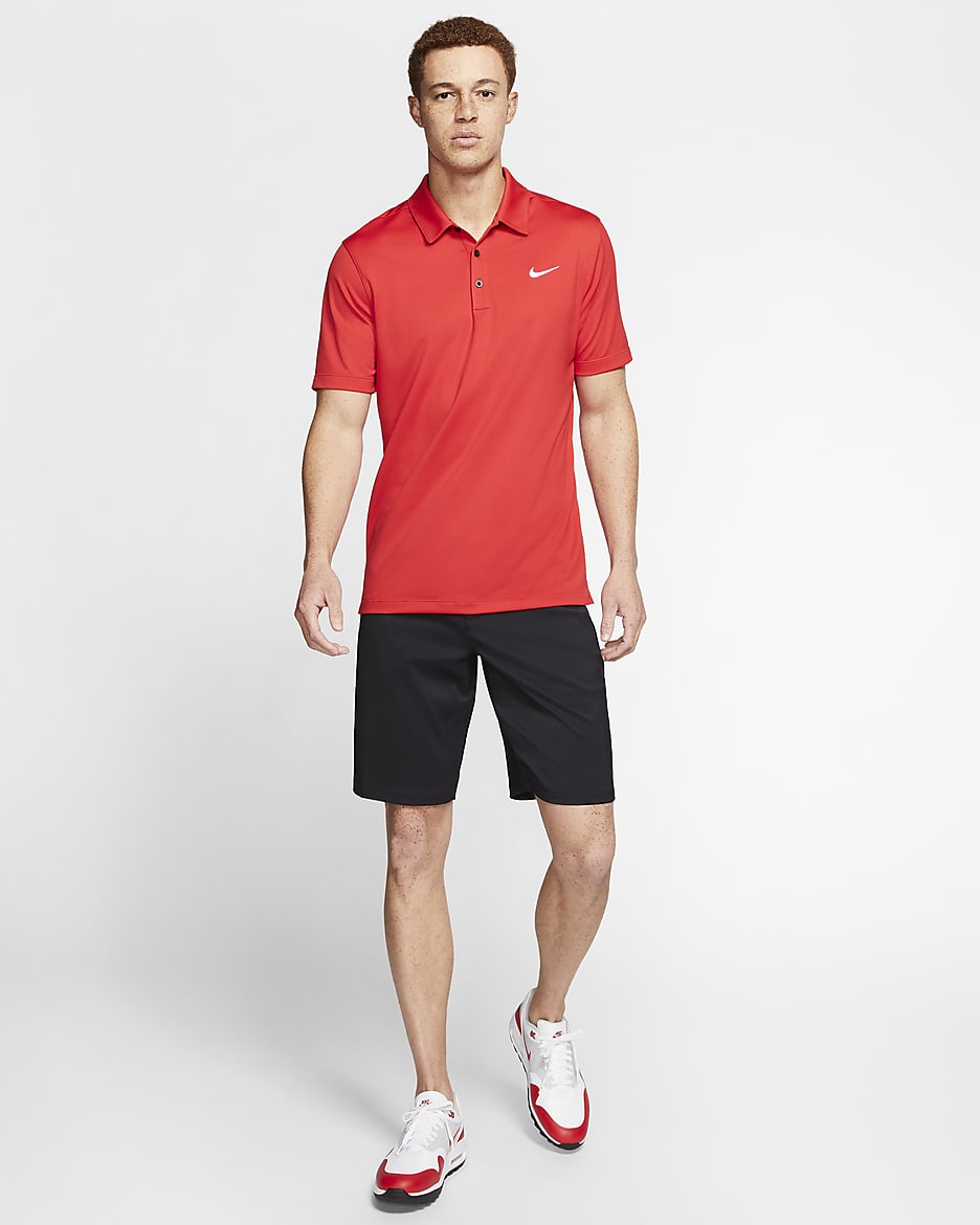 Polo de fútbol para hombre Nike - Rojo universitario/Negro/Blanco