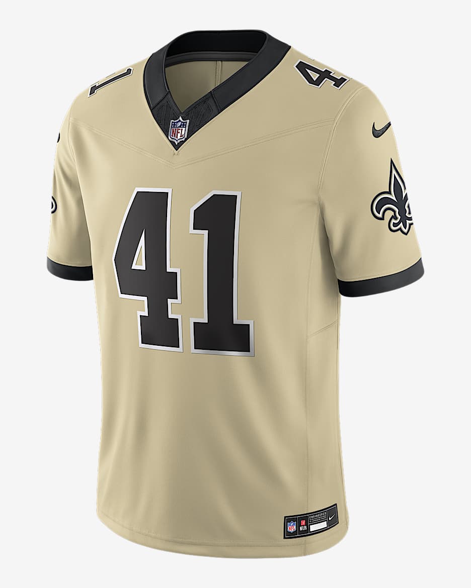 Alvin Kamara New Orleans Saints Men's Nike Dri-FIT NFL Limited Jersey - Gold