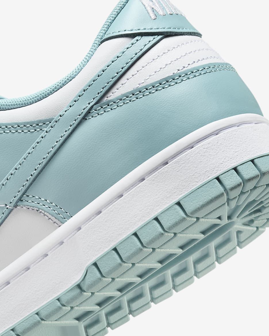 Scarpa Nike Dunk Low Retro - Uomo - Bianco/Denim Turquoise