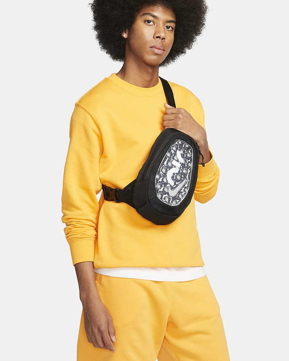 Nike Air Max Cross-Body Bag (4L) - Black/Black/White