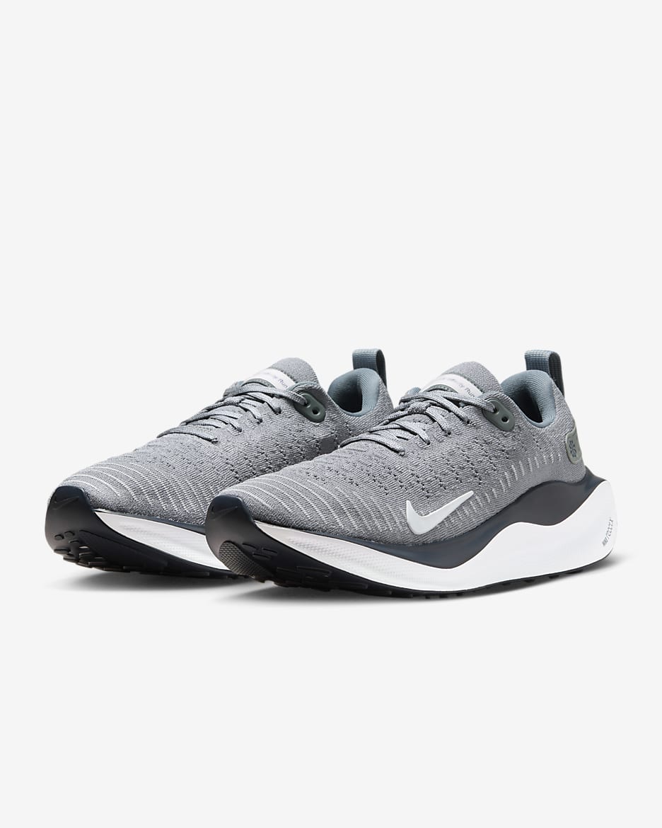 Nike InfinityRN 4 (Team) Women's Road Running Shoes - Cool Grey/College Navy/White