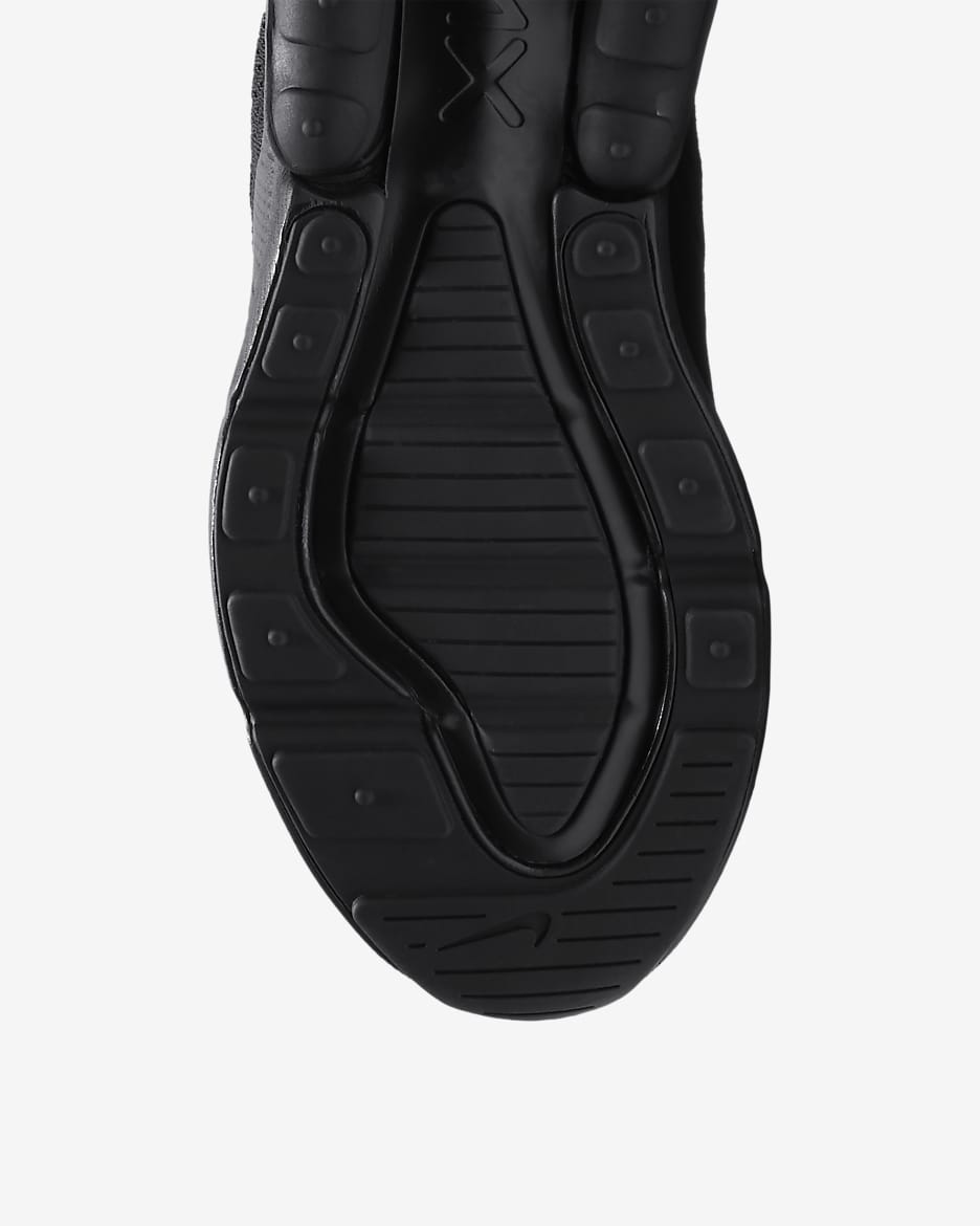 Nike Air Max 270 sko til store barn - Svart/Svart