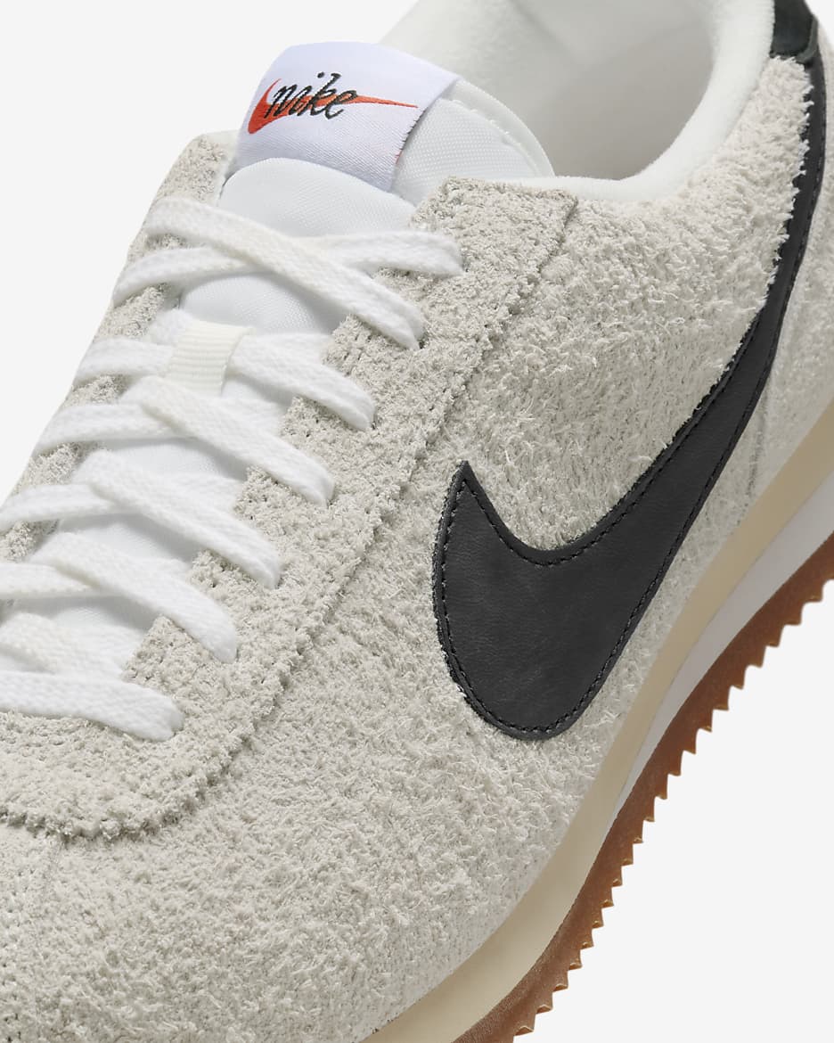 Dámské boty Nike Cortez Vintage Suede - Summit White/Muslin/Gum Medium Brown/Černá