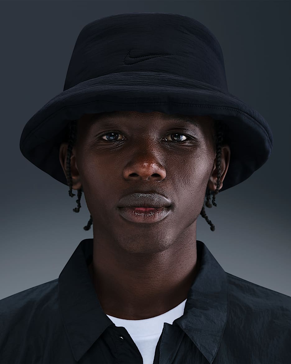 Nike Apex Puffle Bucket Hat - Black/Black