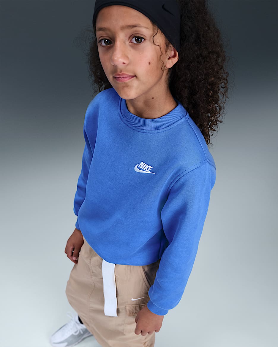 Nike Sportswear Club Fleece Big Kids' Sweatshirt