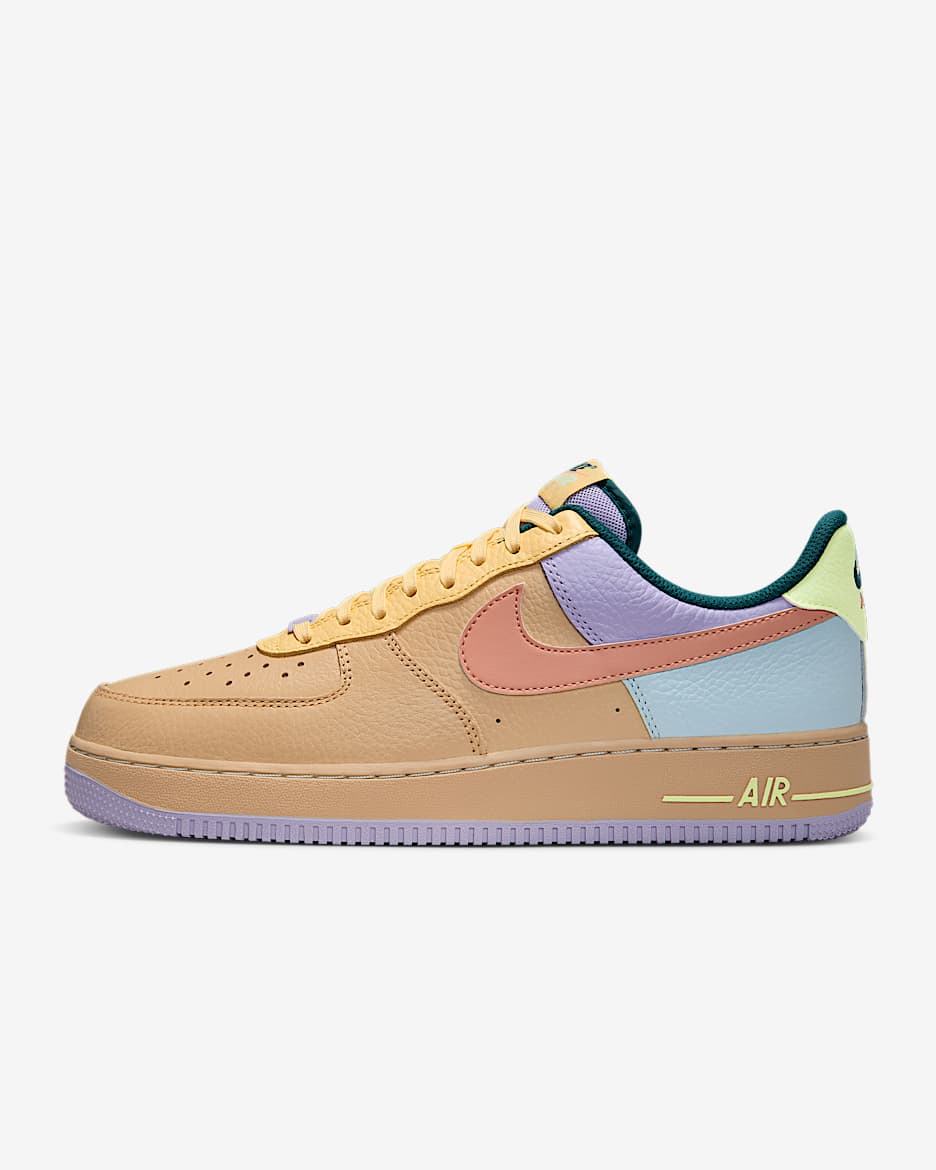 Nike Air Force 1 '07 Men's Shoes - Sesame/Hydrangeas/Soft Yellow/Apricot Agate