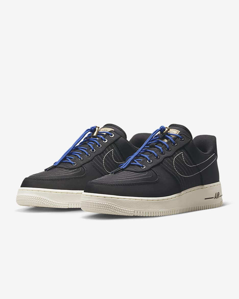 Nike Air Force 1 '07 LV8 Men's Shoes - Black/Black/Anthracite/Sail