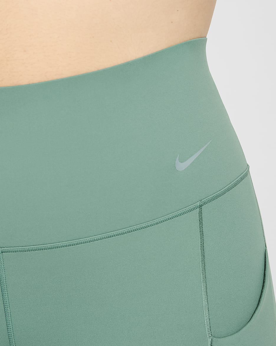 Nike Universa-leggings i fuld længde med medium støtte, høj talje og lommer til kvinder - Bicoastal