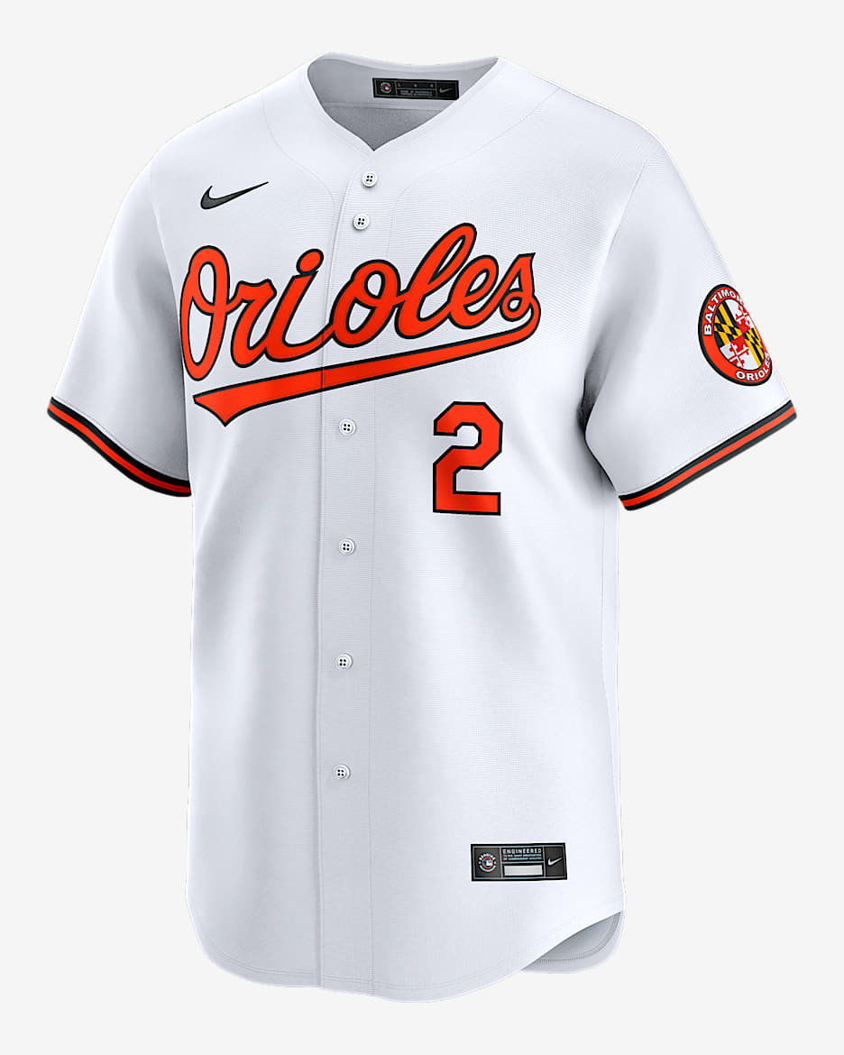 Gunnar Henderson Baltimore Orioles Men's Nike Dri-FIT ADV MLB Limited Jersey - White