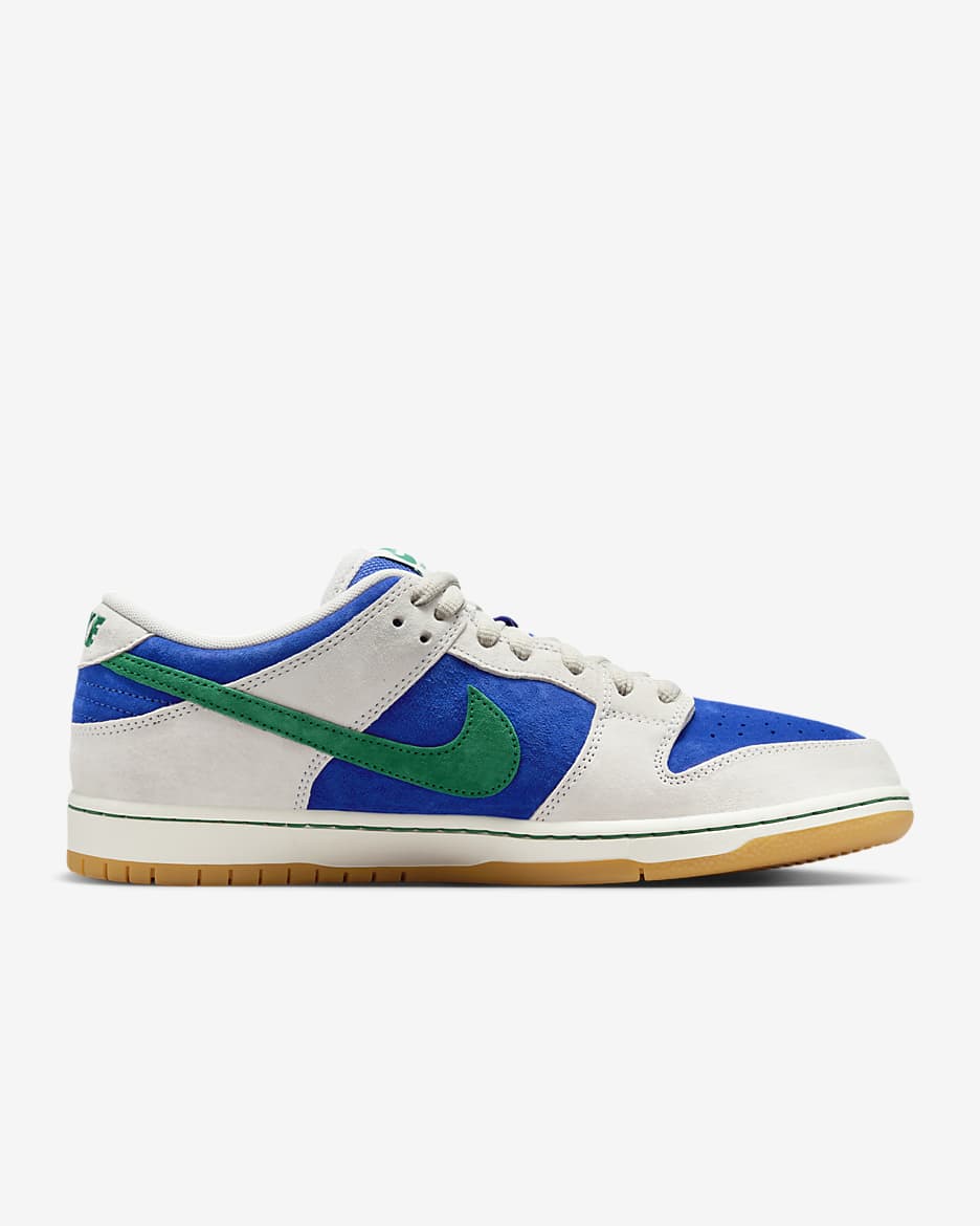 รองเท้าสเก็ตบอร์ด Nike SB Dunk Low Pro - Phantom/Hyper Royal/Malachite