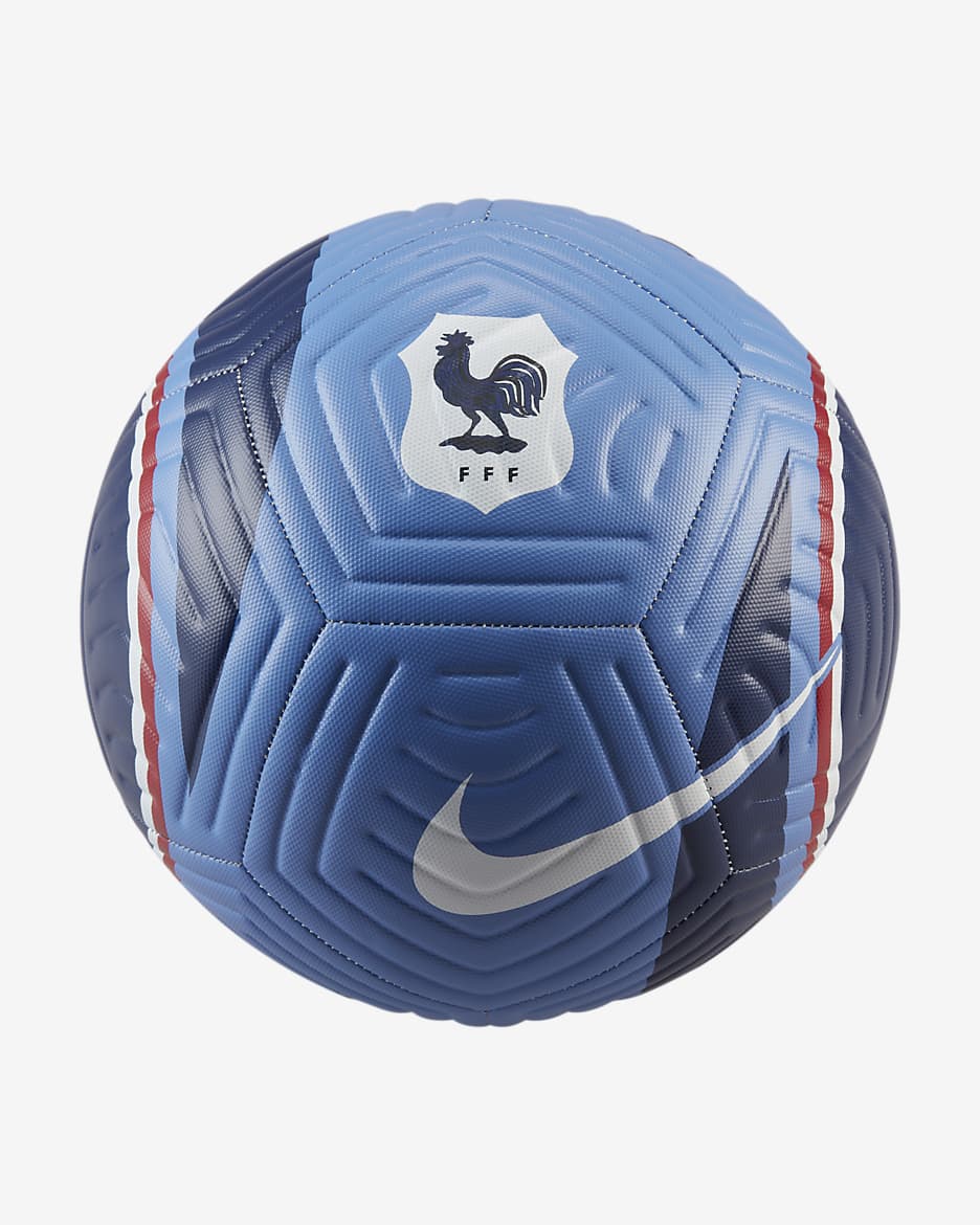 FFF Academy Balón de fútbol - Polar/Loyal Blue/Blanco