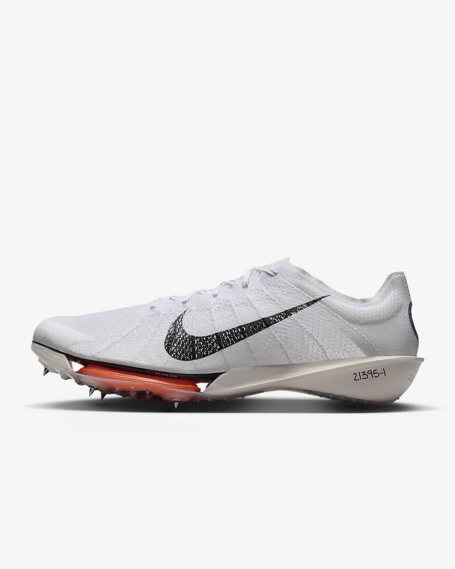 Tenis de atletismo con clavos para media distancia Nike Victory 2 Proto - Blanco/Naranja total/Negro