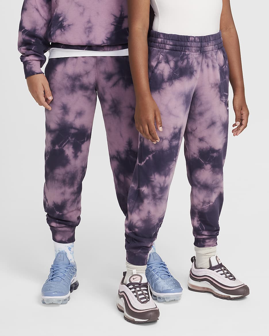 Joggers para niños talla grande Nike Sportswear Club Fleece - Polvo ciruela/Pasa oscuro/Pasa oscuro