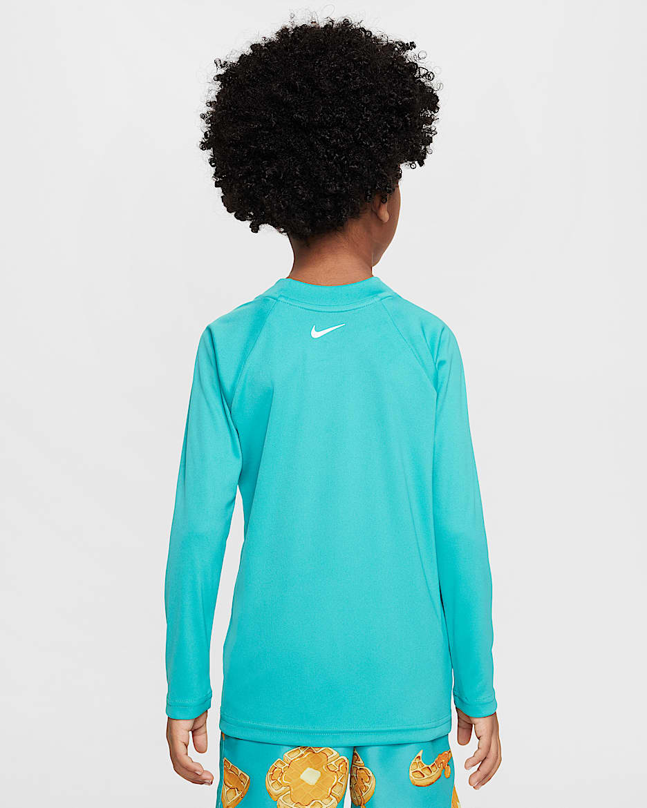 Nike Swim Hydroguard Little Kids' Long-Sleeve Top