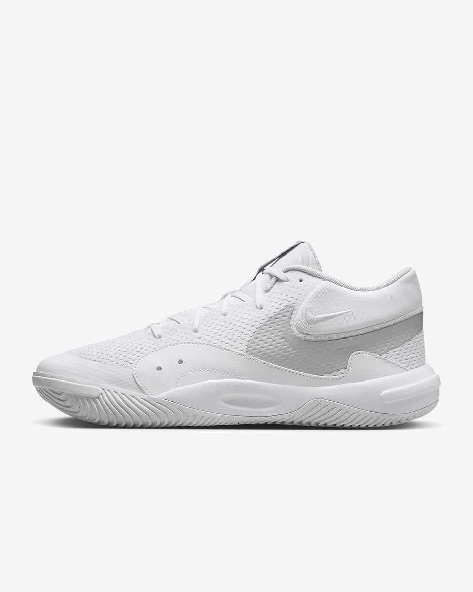 Tenis de vóleibol Nike Hyperquick - Blanco/Polvo fotón/Plata metalizado