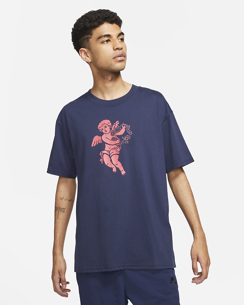 Nike SB Men's Graphic Skate T-Shirt - Midnight Navy