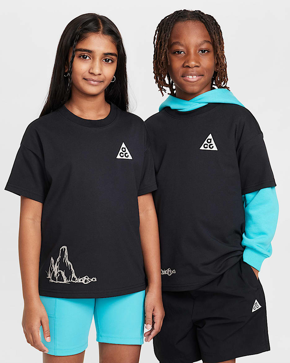 Nike ACG Older Kids' Dri-FIT T-Shirt - Black