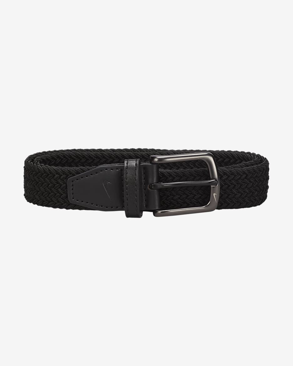 Nike Kids' Stretch Woven Golf Belt - Black