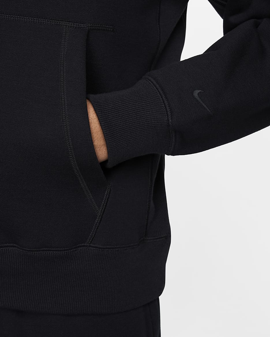 Nike Wool Classic Hoodie - Black