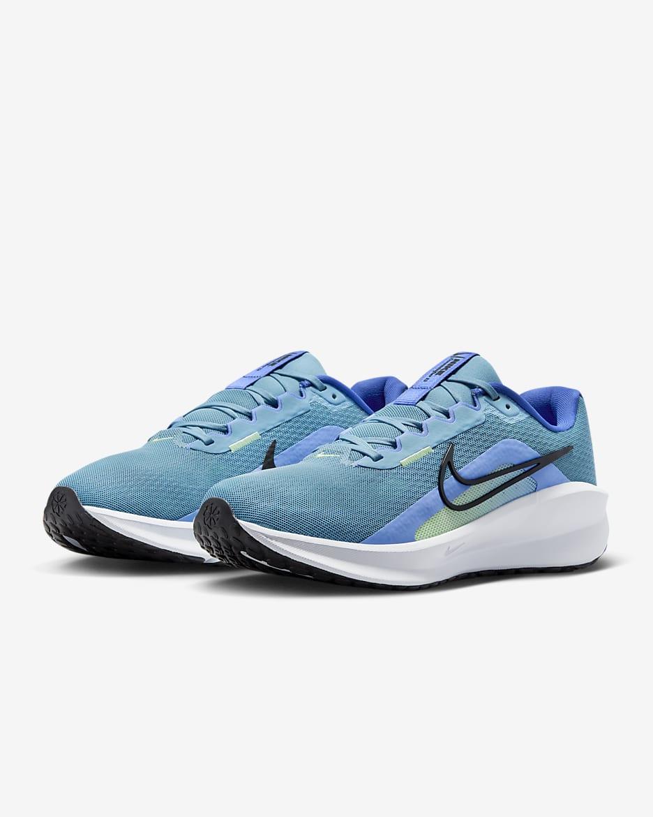 Nike Downshifter 13 Men's Road Running Shoes - Denim Turquoise/Royal Pulse/Vapour Green/Black