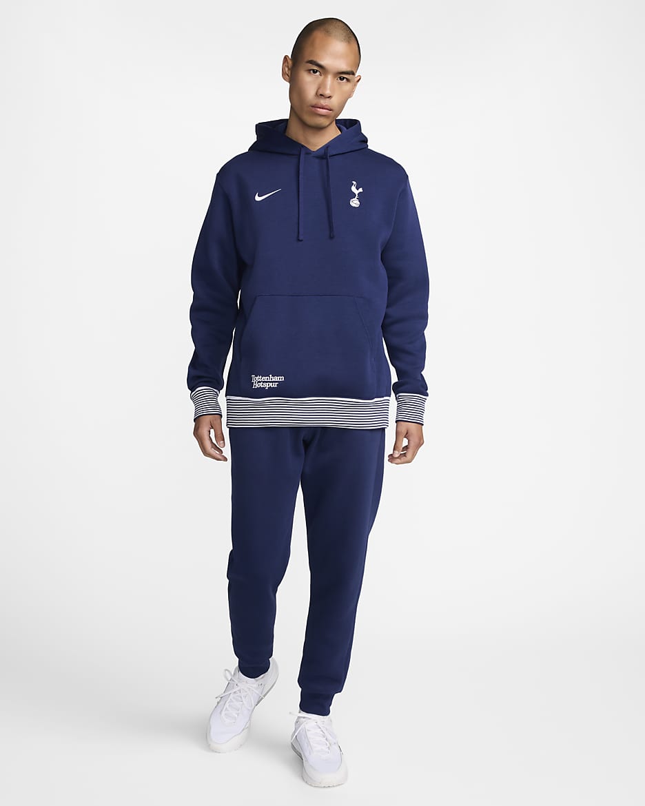 Tottenham Hotspur Club Nike Fußball-Hoodie (Herren) - Binary Blue/Weiß