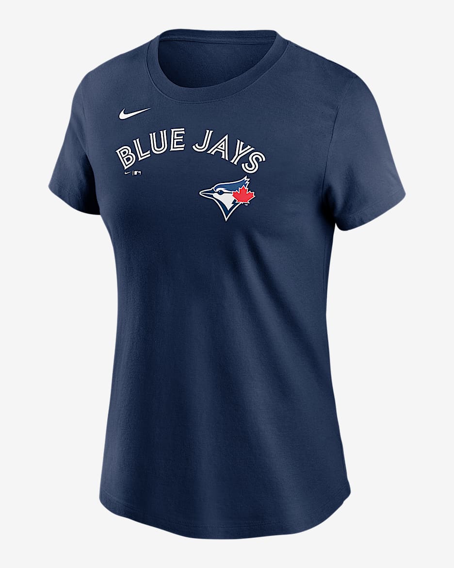 Toronto Blue Jays Wordmark Women's Nike MLB T-Shirt - Navy
