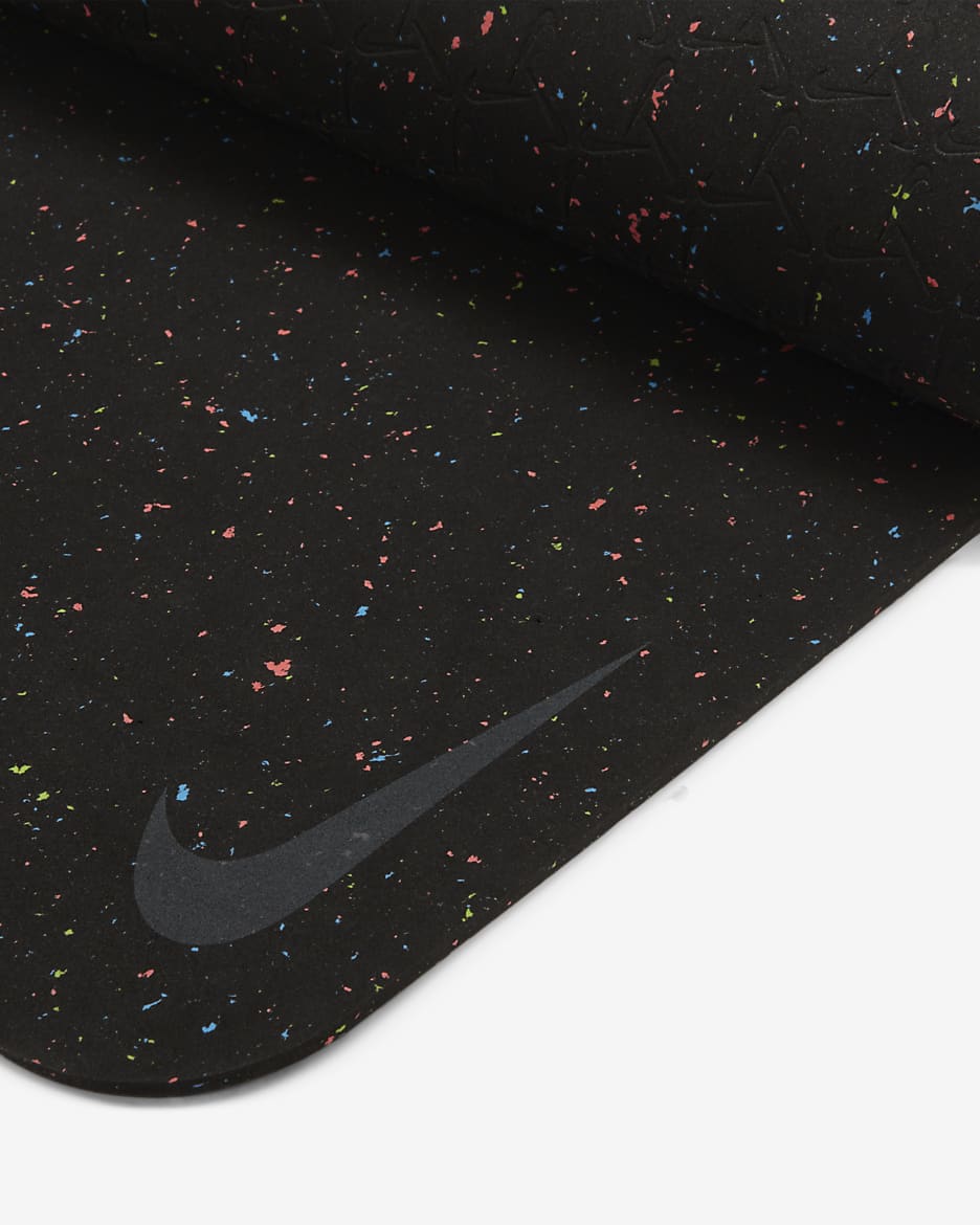 Nike Flow Yogamat (4 mm) - Meerkleurig/Zwart/Zwart