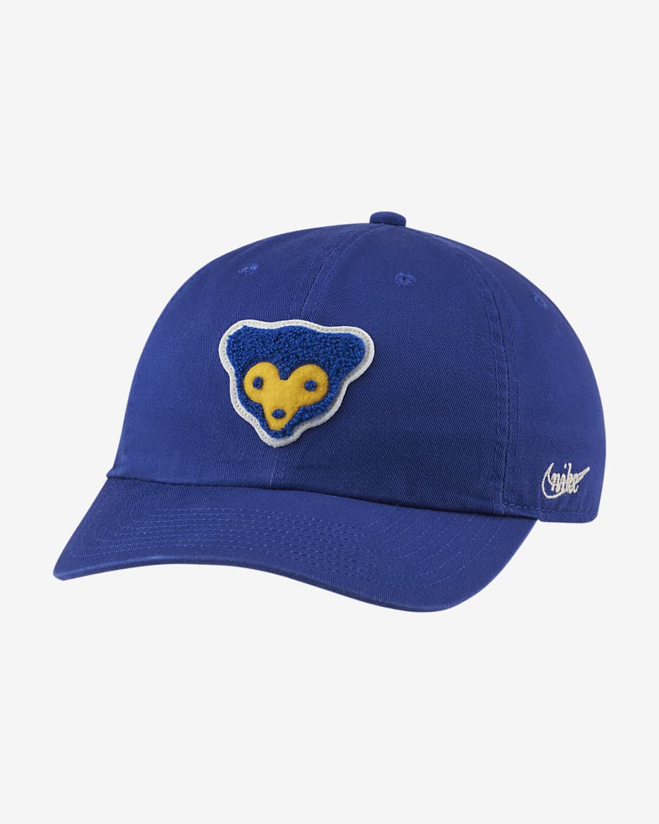 Nike Heritage86 (MLB Chicago Cubs) Chenille Hat - Rush Blue