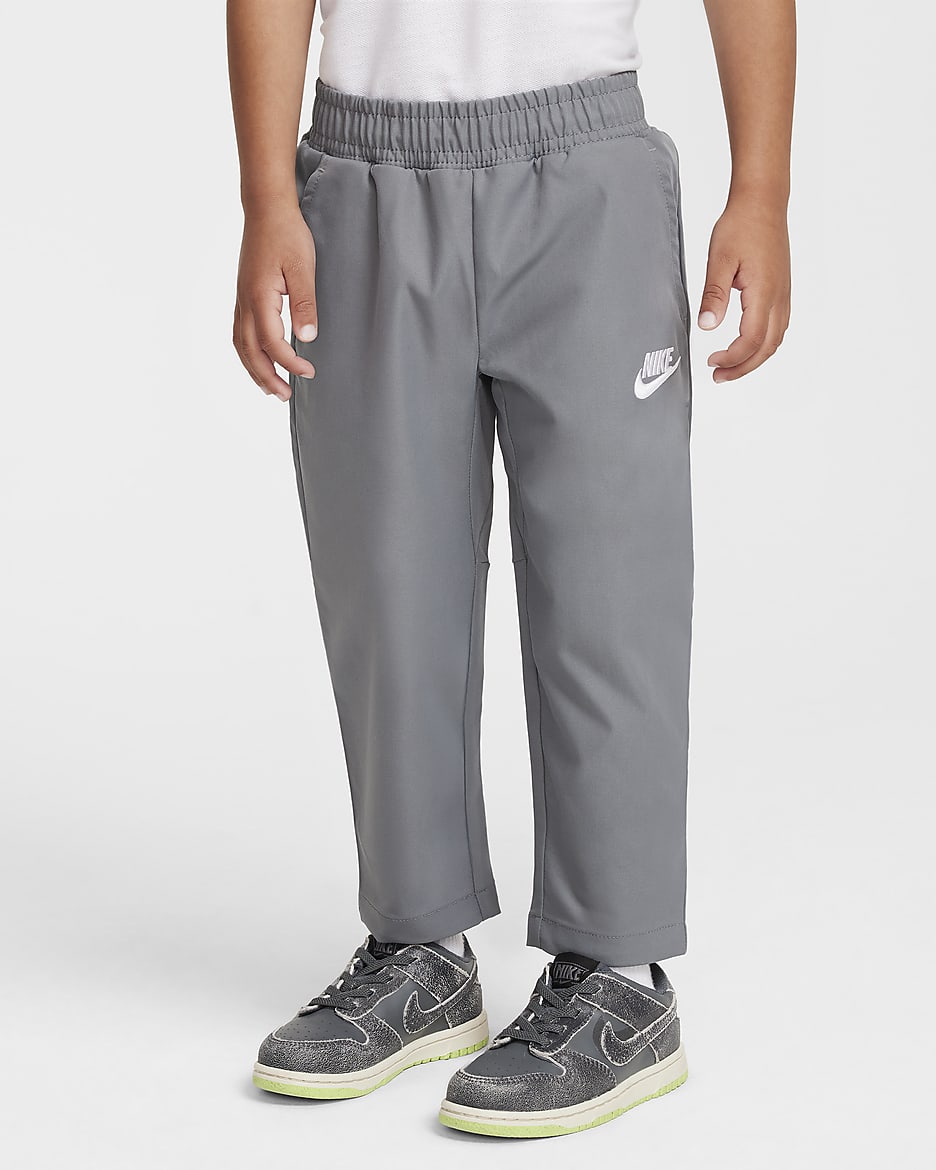 Pants de tejido Woven tamaño infantil Nike Dri-FIT - Gris humo