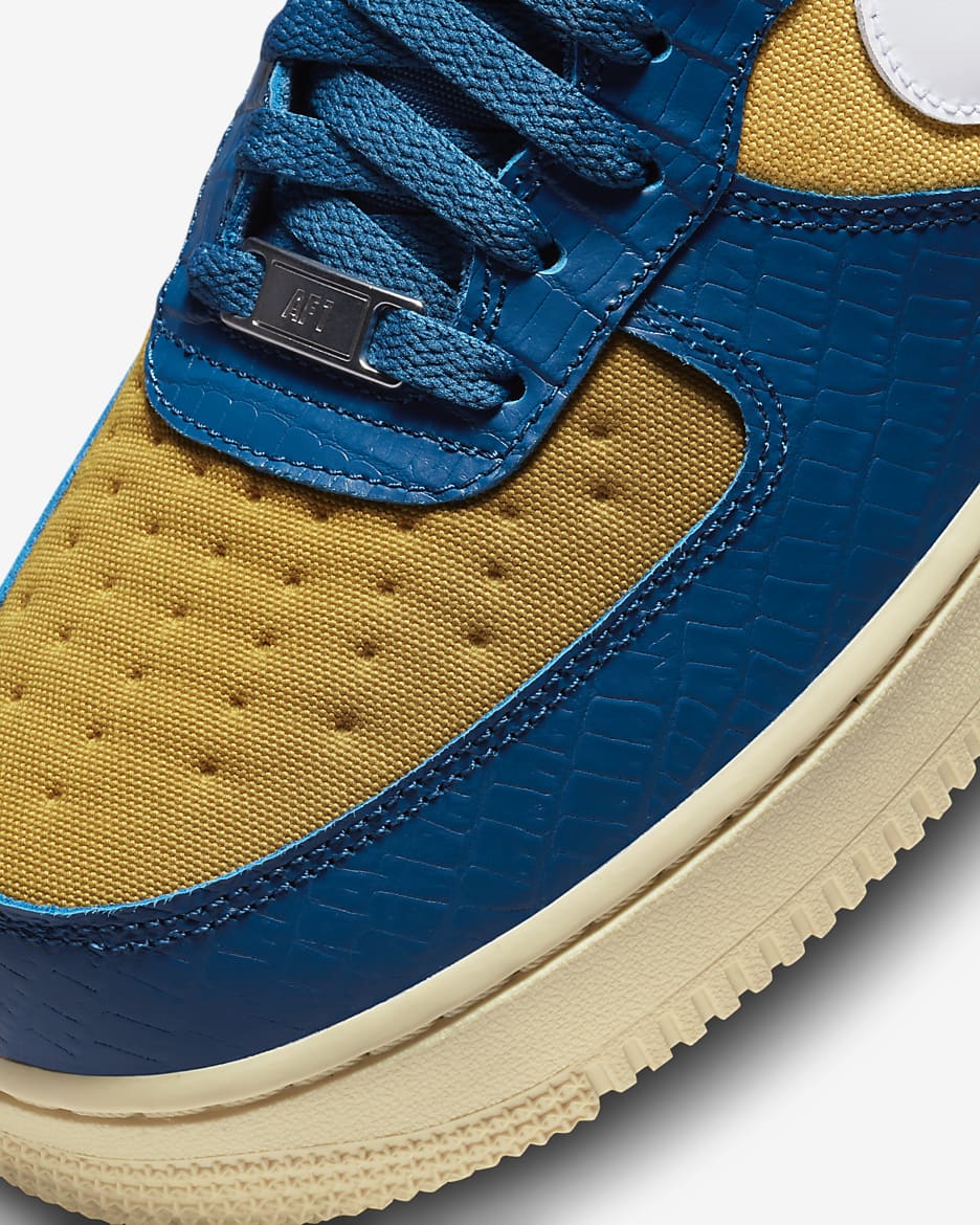 Nike Air Force 1 Low SP Shoes - Court Blue/Goldtone/Lemon Drop/White