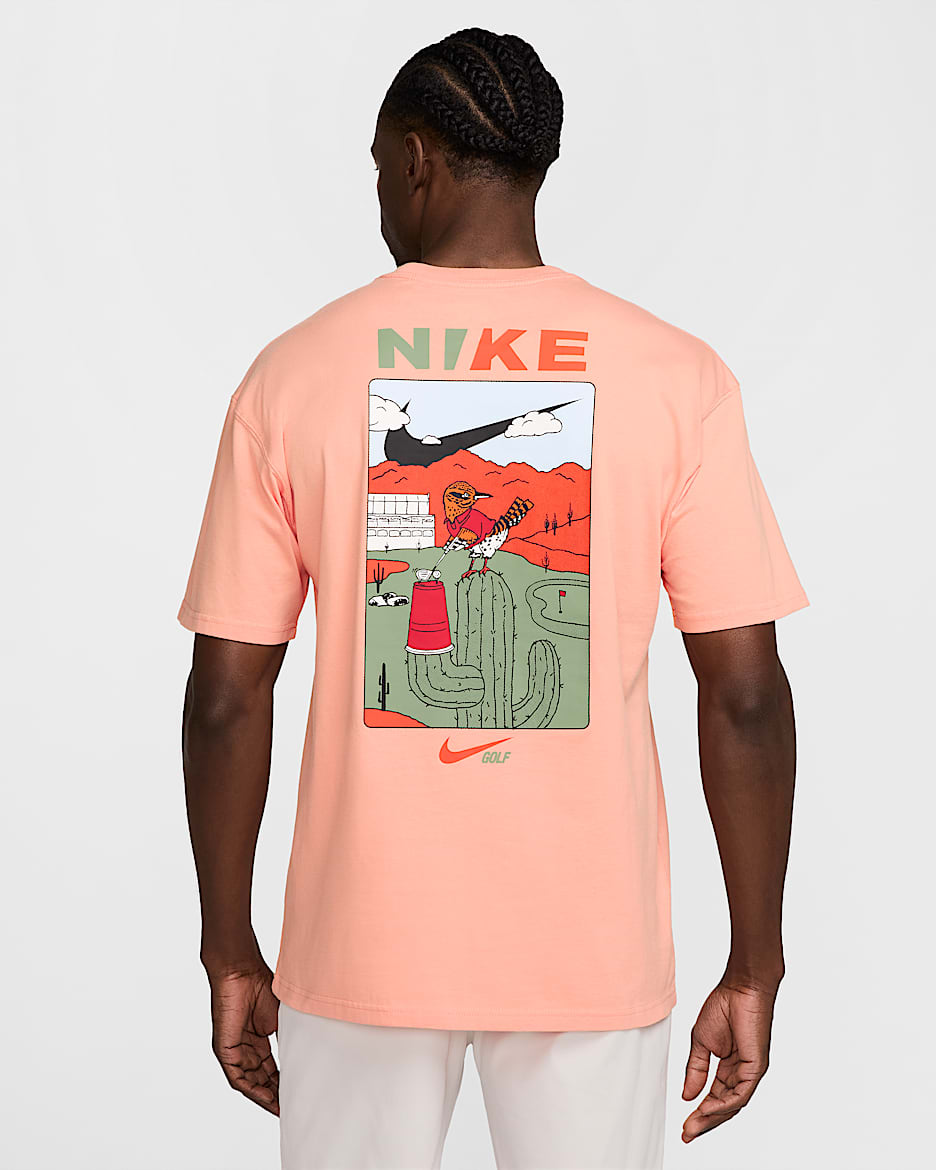Nike Men's Max90 Golf T-Shirt - Apricot Agate