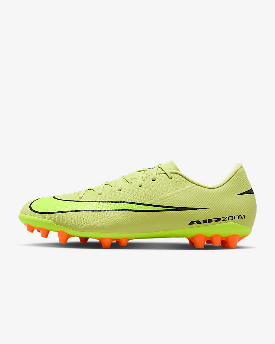 Nike Mercurial Vapor 16 Academy Artificial-Grass Low-Top Football Boot - Limelight/Hyper Crimson/Volt