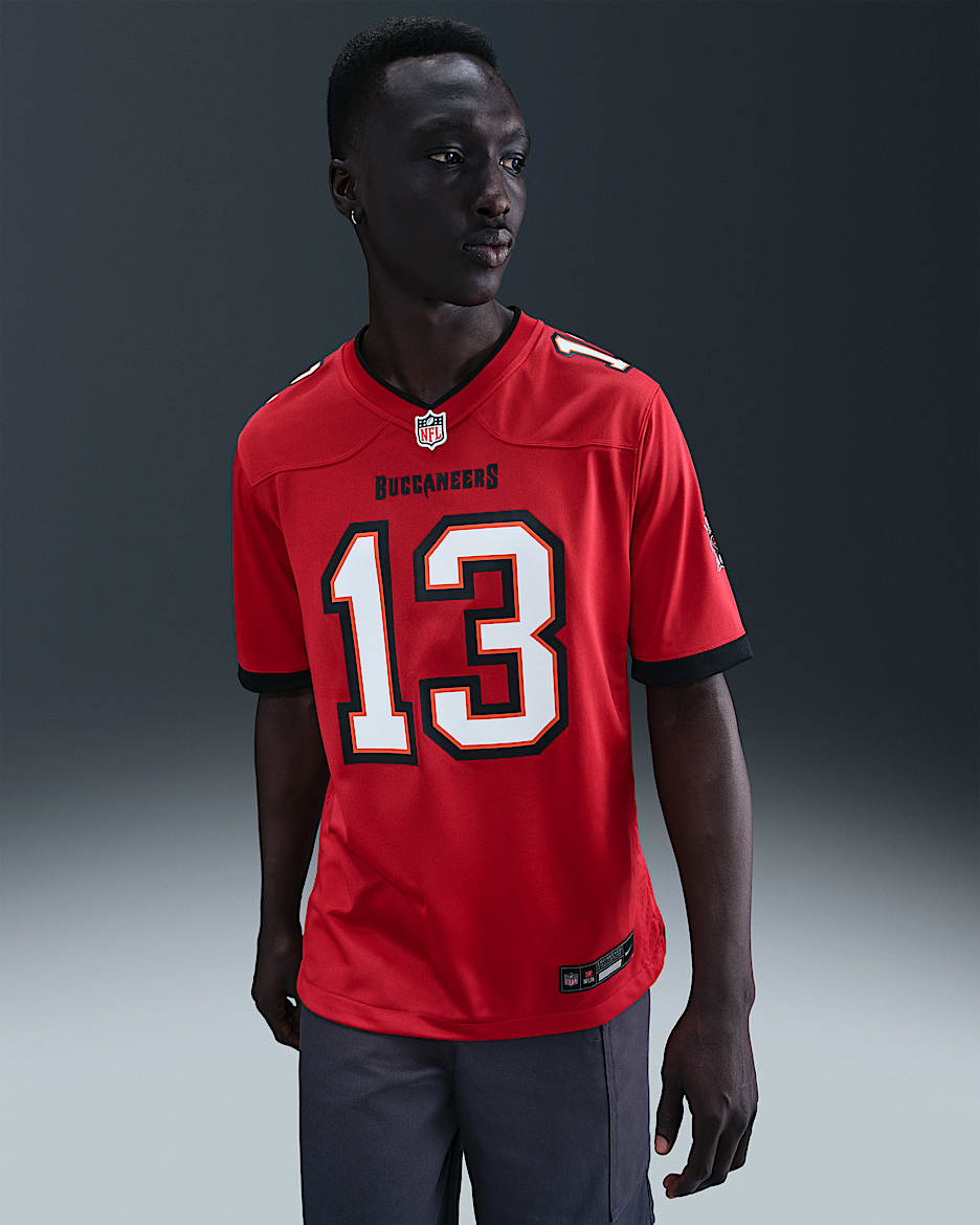NFL Tampa Bay Buccaneers (Mike Evans) Men's Game American Football Jersey - Gym Red
