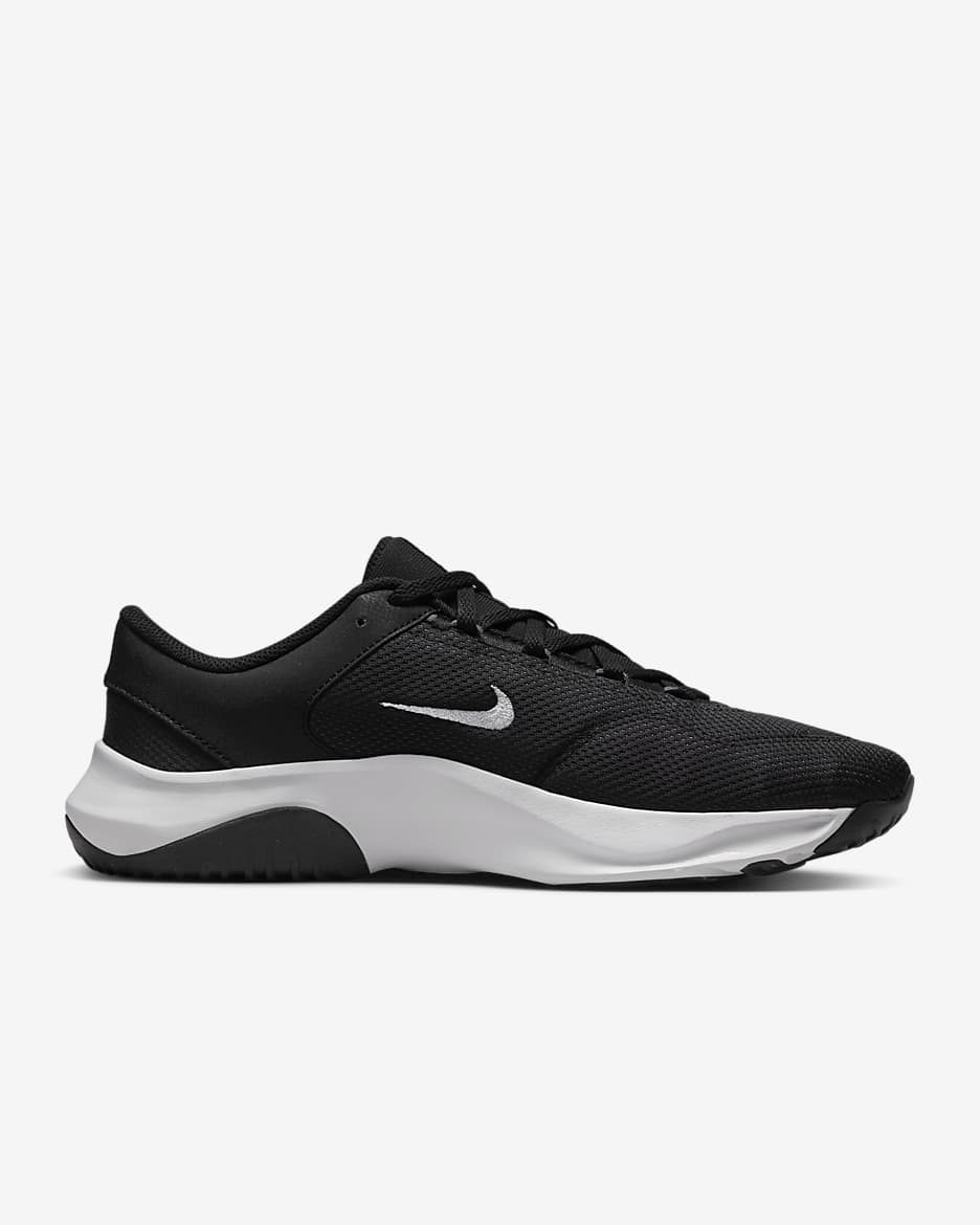 Nike Legend Essential 3 Next Nature Men's Workout Shoes - Black/Iron Grey/White