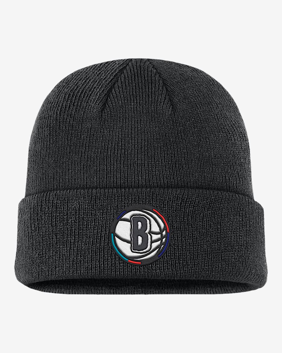 Brooklyn Nets Terra City Edition Nika NBA Beanie - Black